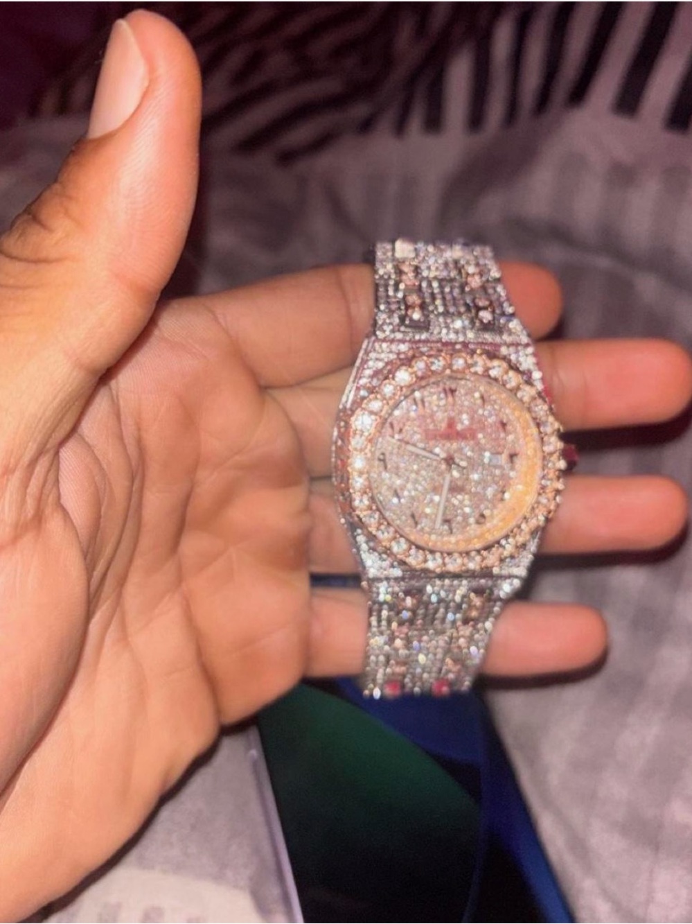 AP Moissanite Royal Oak Offshore Watch